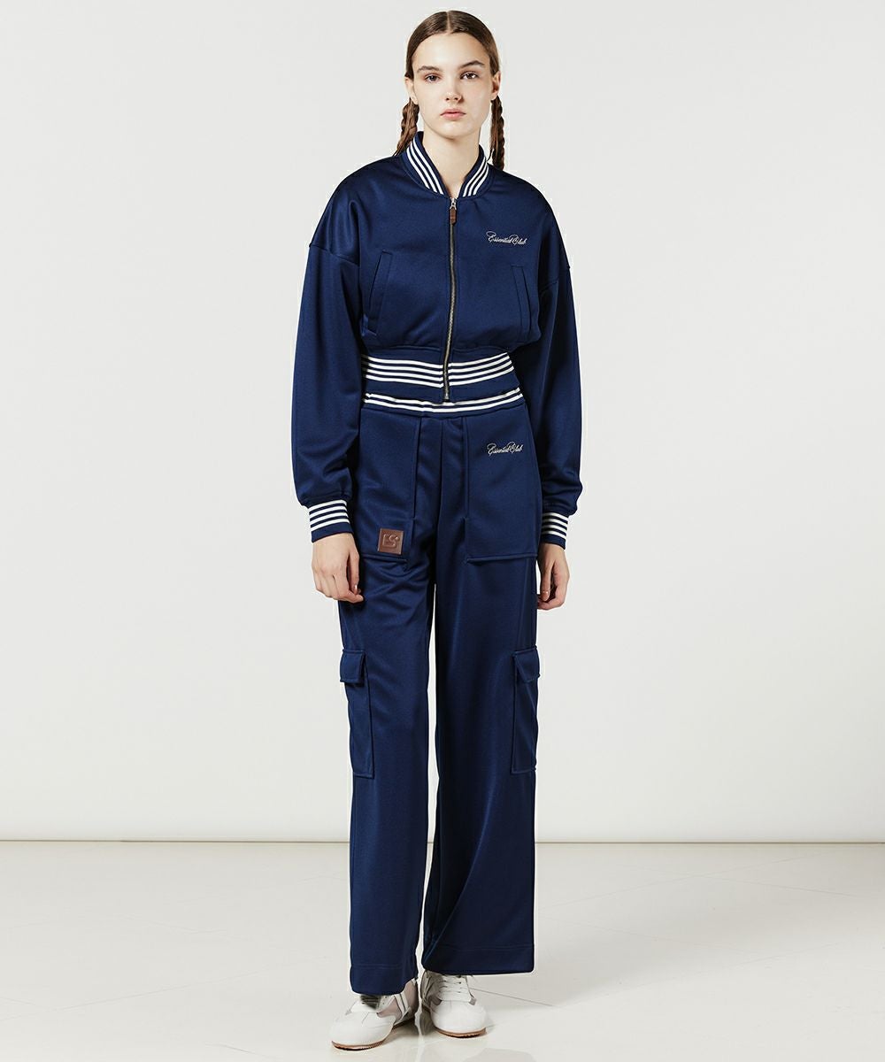 ESSENTIAL / 配色ラインカーゴトラックパンツ BOTTOMS Night STORE