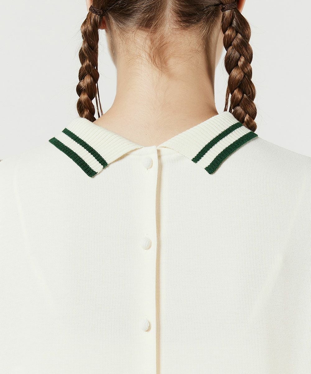ESSENTIAL / カノコジャージティアードポロワンピース DRESS Night