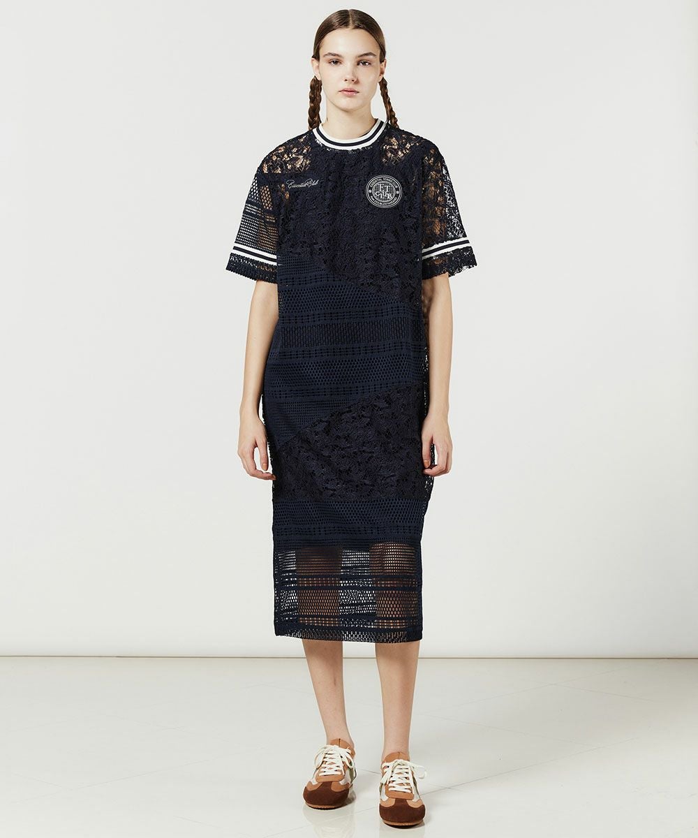 ESSENTIAL / ドッキングレースシアーワンピース DRESS Night STORE