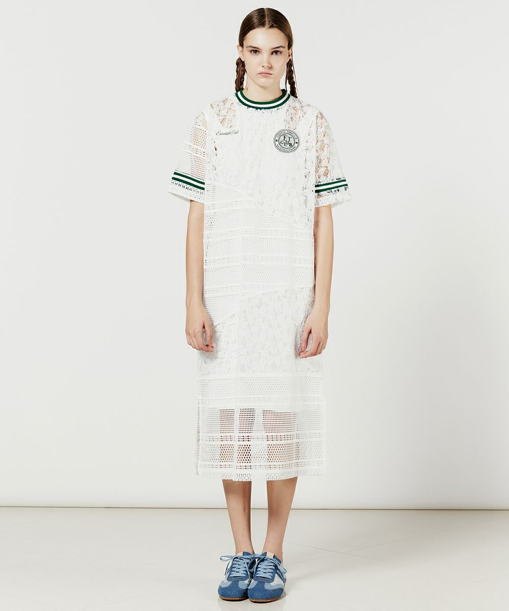 ESSENTIAL / ドッキングレースシアーワンピース DRESS Night STORE