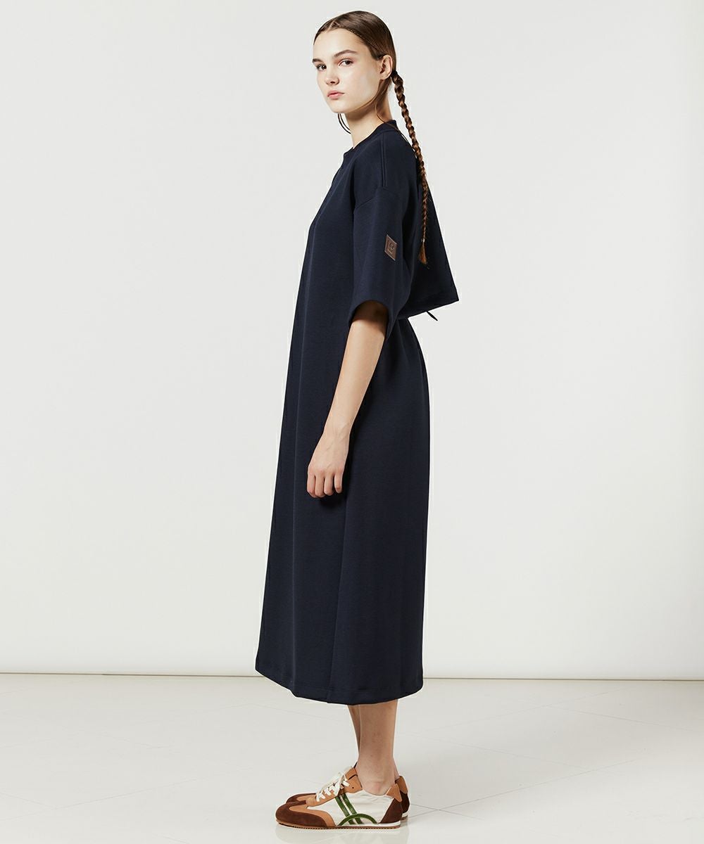 ESSENTIAL / レイヤードデザインダンボールワンピース DRESS Night