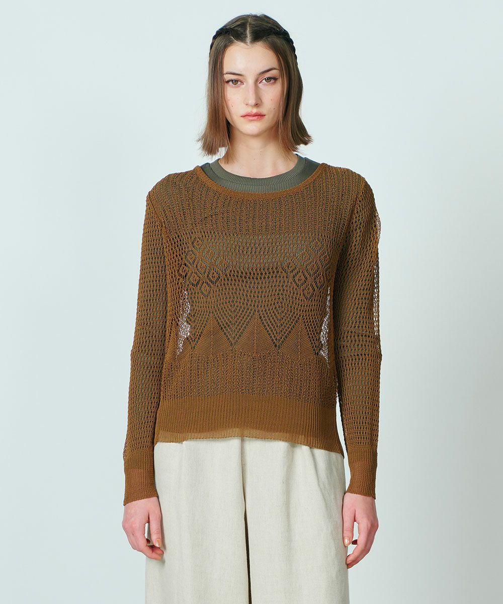Sov. / 2WAYリボンプルオーバーニット(SALE) TOPS Night STORE