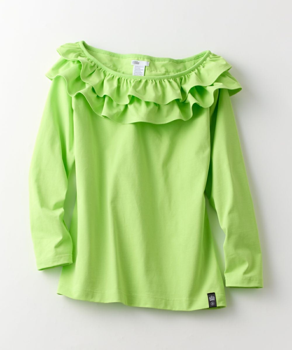 DSC / オフショルダーフリルトップス（WEB限定）(SALE) TOPS Night