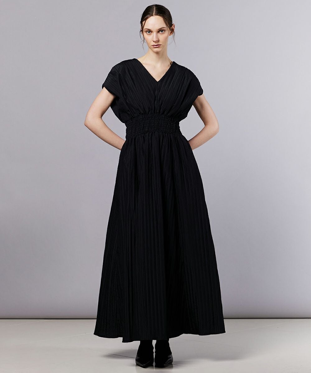 OSLOW / プリーツライクジャガードワンピース(SALE) DRESS Night STORE