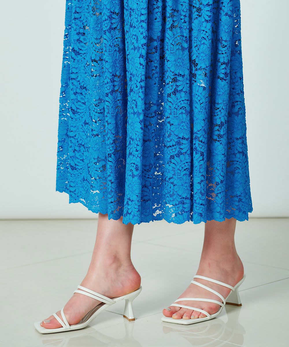 CORCOVADO / ボタニカル柄レースノースリーブドレス(SALE) DRESS Night