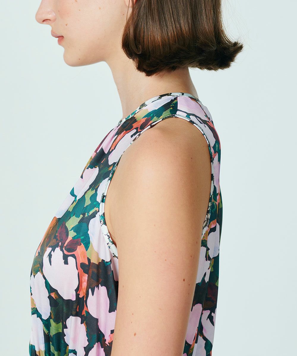 CORCOVADO / Polyester Ciffon ノースリーブドレス(SALE) DRESS Night