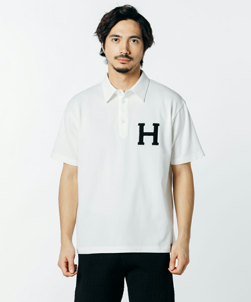 D/him H刺繍カノコポロ(YOICHI)(SALE) NIGHT YOICHI STORE Night STORE