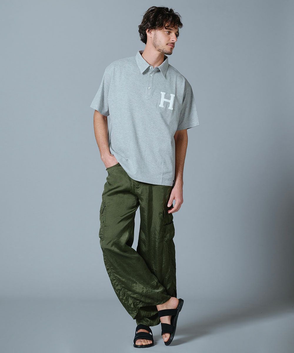 D/him H刺繍カノコポロ(YOICHI)(SALE) NIGHT YOICHI STORE Night STORE