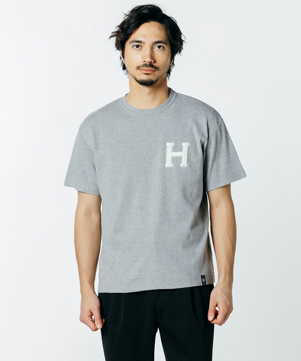D/him H刺繍フライスTシャツ TOPS Night STORE | ダブルスタンダード