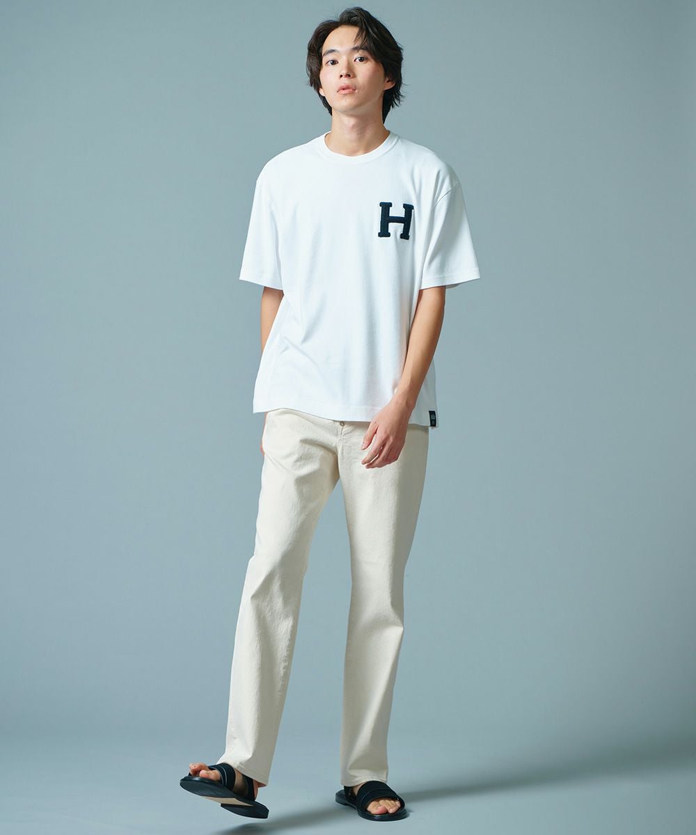 D/him H刺繍フライスTシャツ TOPS Night STORE | ダブルスタンダード