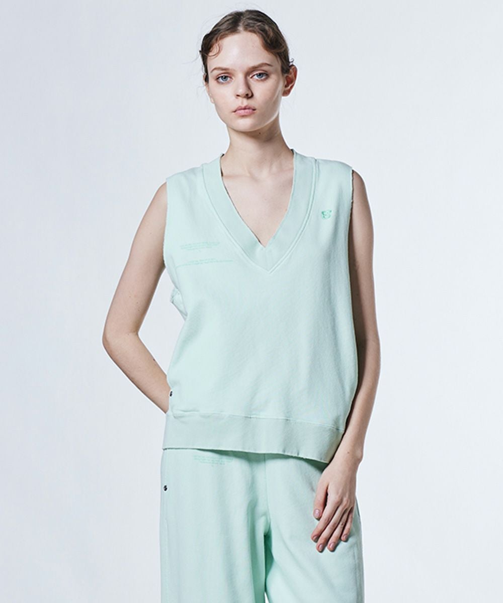 ESSENTIAL / 裏毛ベストトップス TOPS Night STORE | ダブル