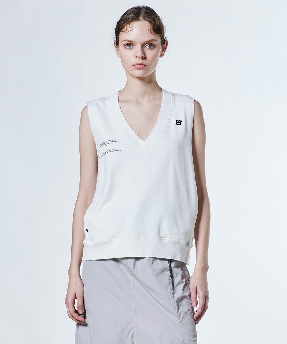 ESSENTIAL / 裏毛ベストトップス TOPS Night STORE | ダブル