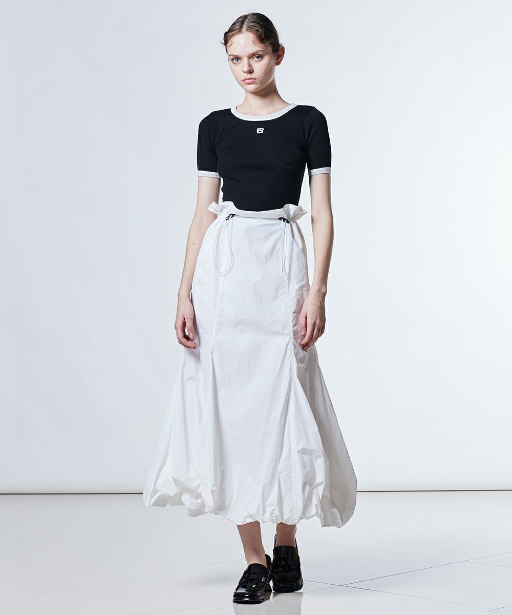 ESSENTIAL / ライトワッシャータフタスカート BOTTOMS Night STORE