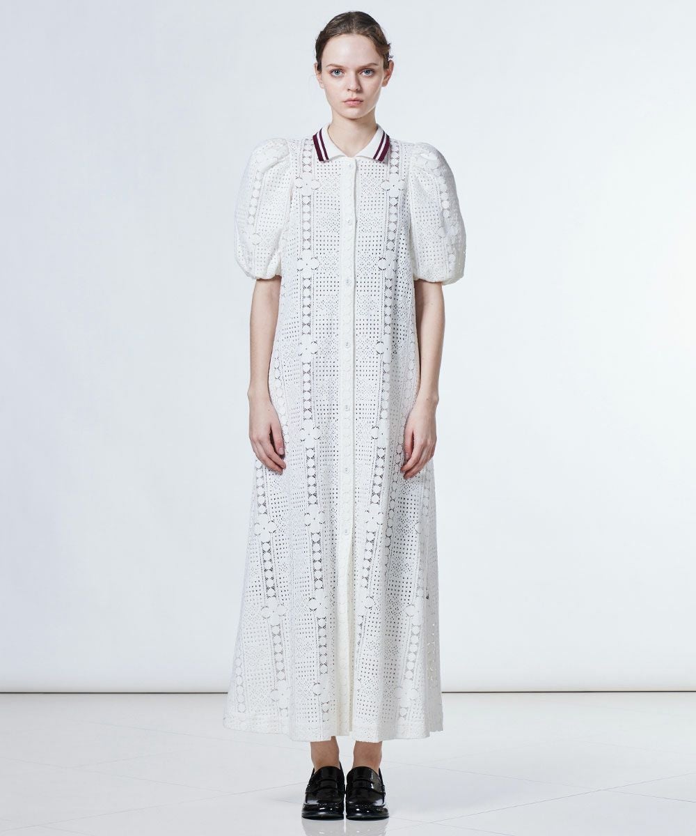 ESSENTIAL / ケミカルレースワンピース DRESS Night STORE | ダブル