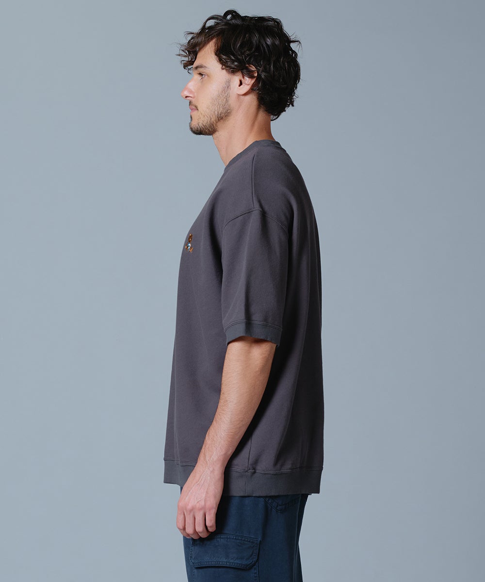D/him ベア刺繍スウェットTシャツ(SALE) TOPS Night STORE | ダブル