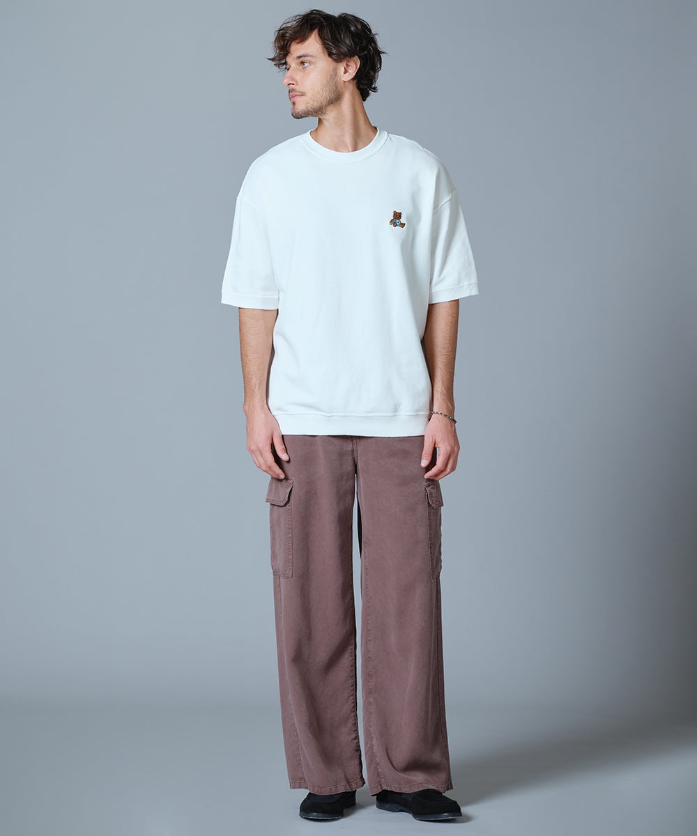 D/him ベア刺繍スウェットTシャツ(SALE) TOPS Night STORE | ダブル
