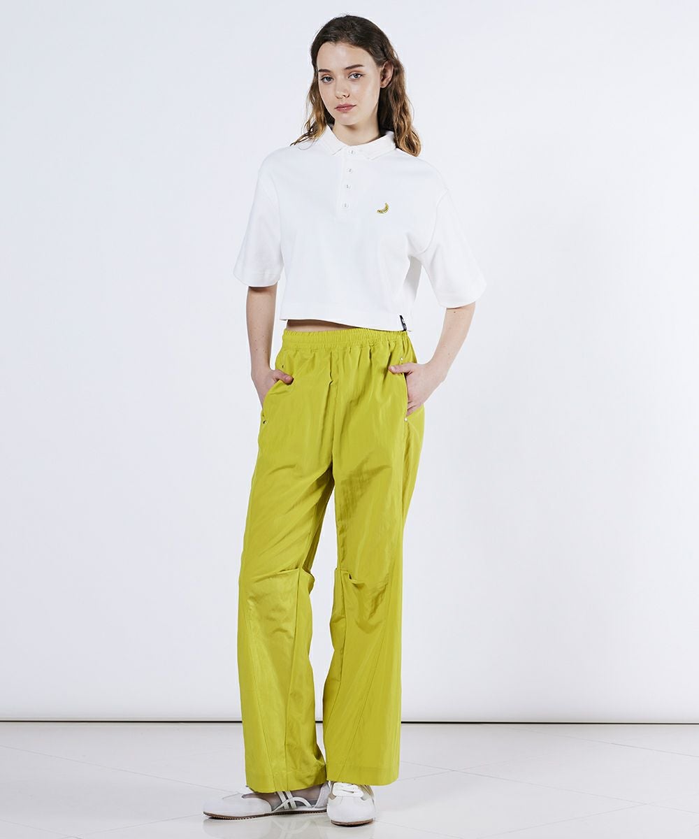 ESSENTIAL / 割縫サテンパンツ(SALE) BOTTOMS Night STORE | ダブル