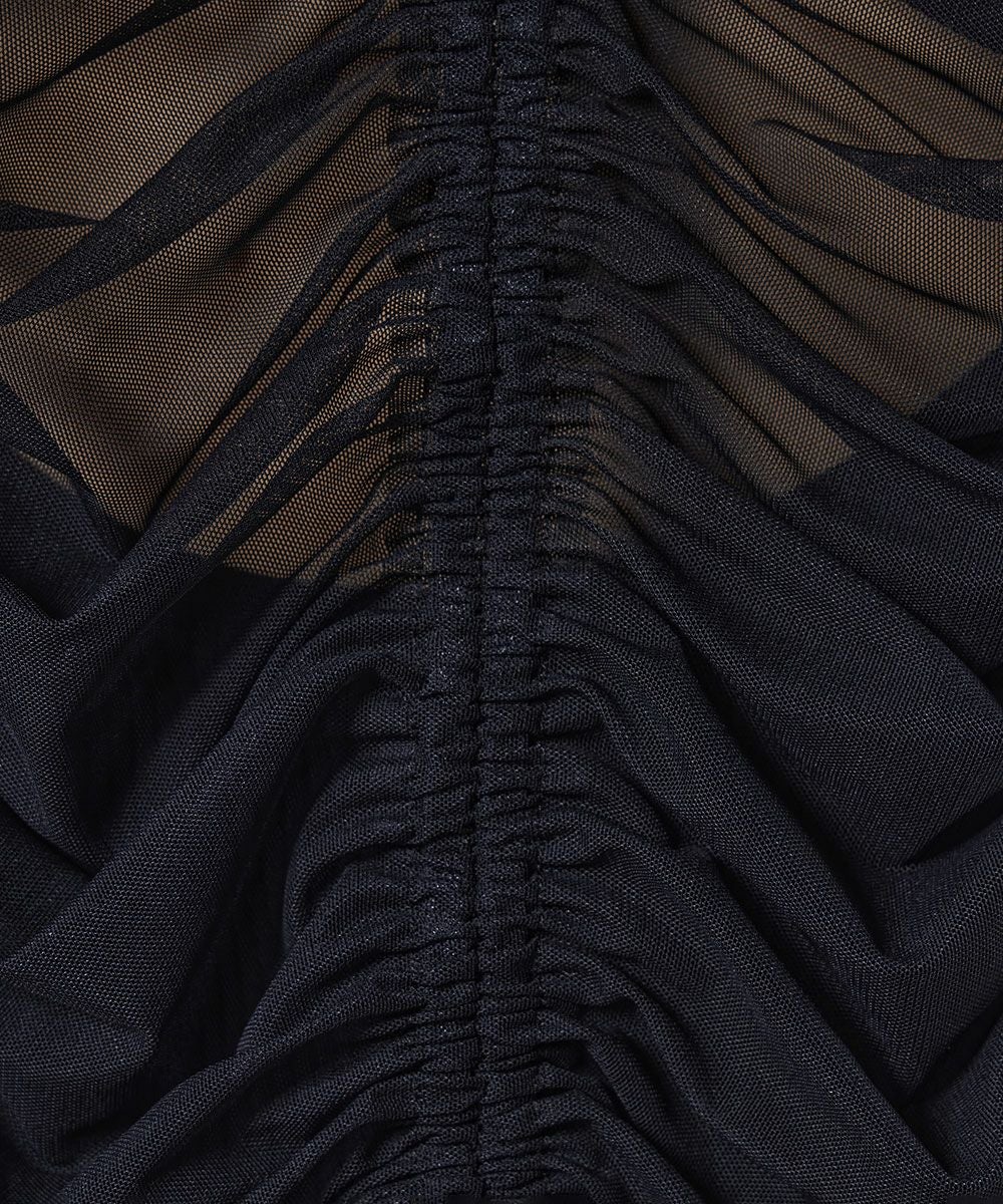 ESSENTIAL / チュールドローストリングジャケット OUTERS Night STORE