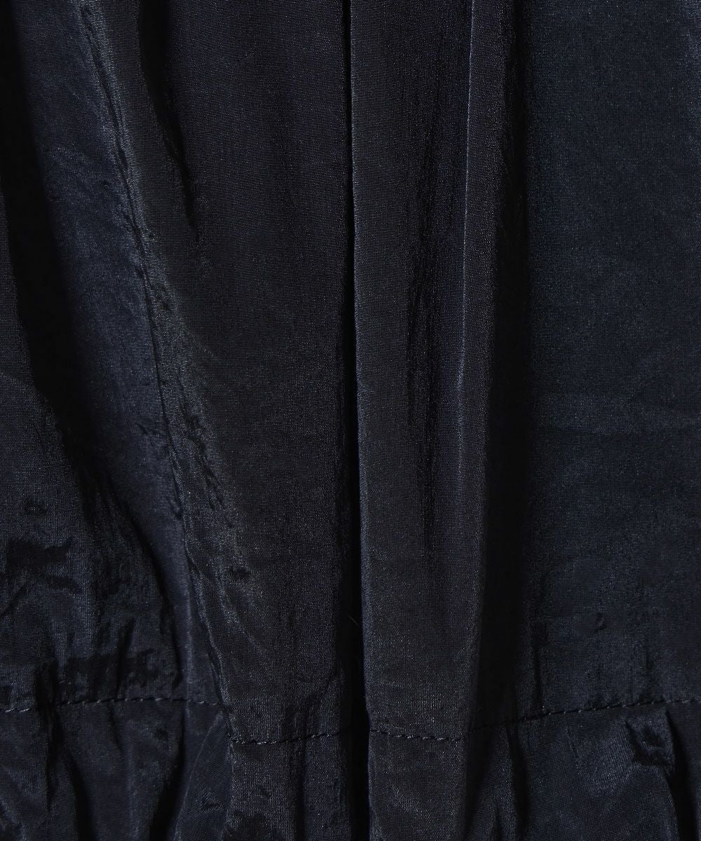 23SS 新品タグ付 ギャルリーヴィー コットン ブラウス ギャザー シアー 黒 ESSENTIAL / シアーギャザーブラウス TOPS Night STORE | ダブル