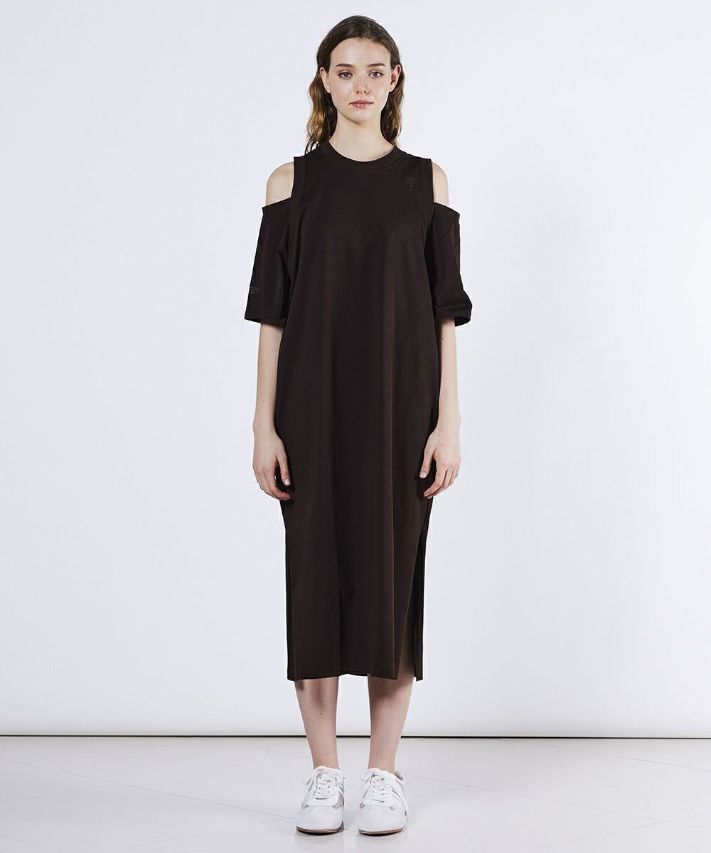 ESSENTIAL / 強撚カットアウトワンピース(SALE) DRESS Night STORE