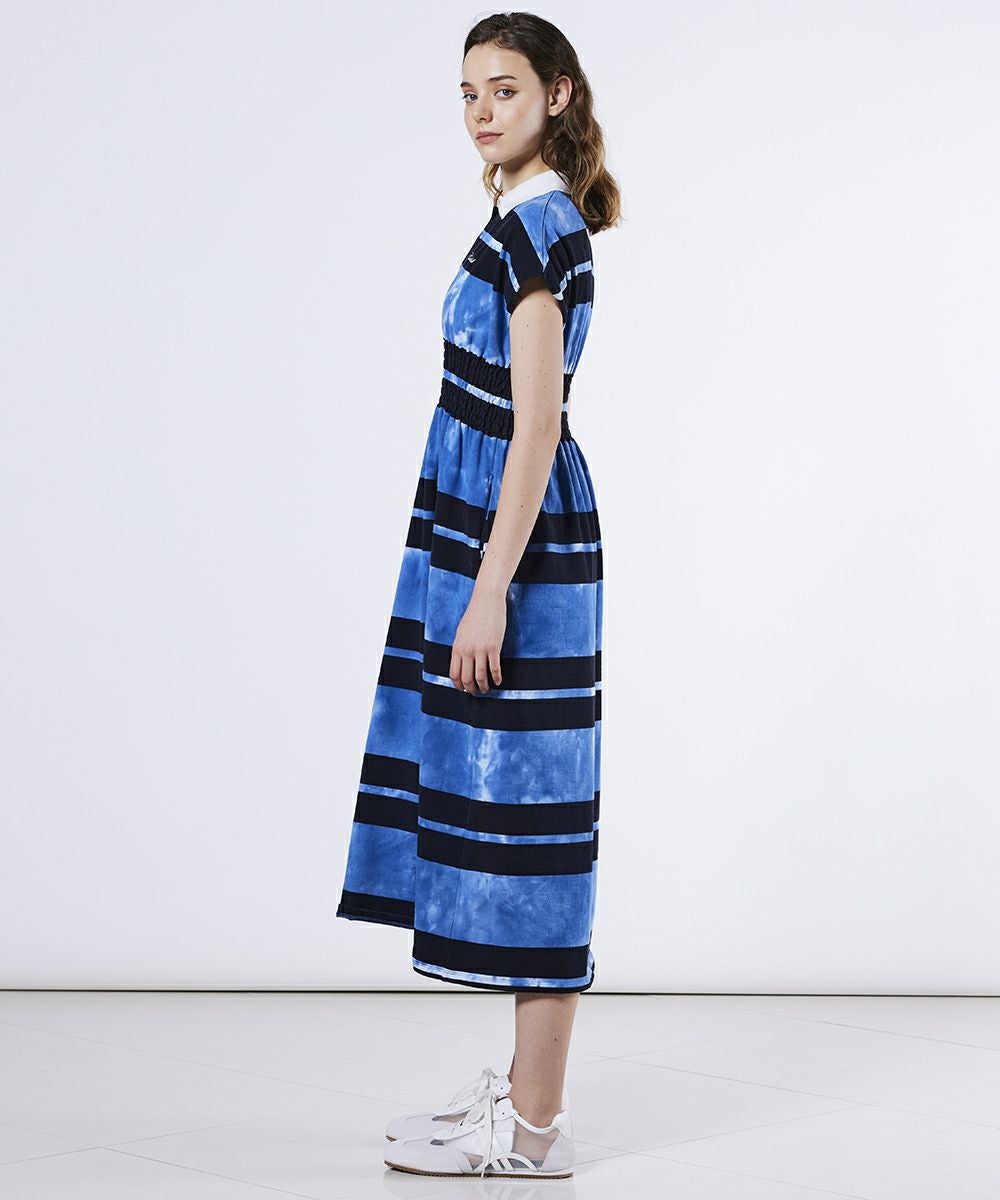 ESSENTIAL / ボーダーコットン天竺ワンピース(SALE) DRESS Night STORE
