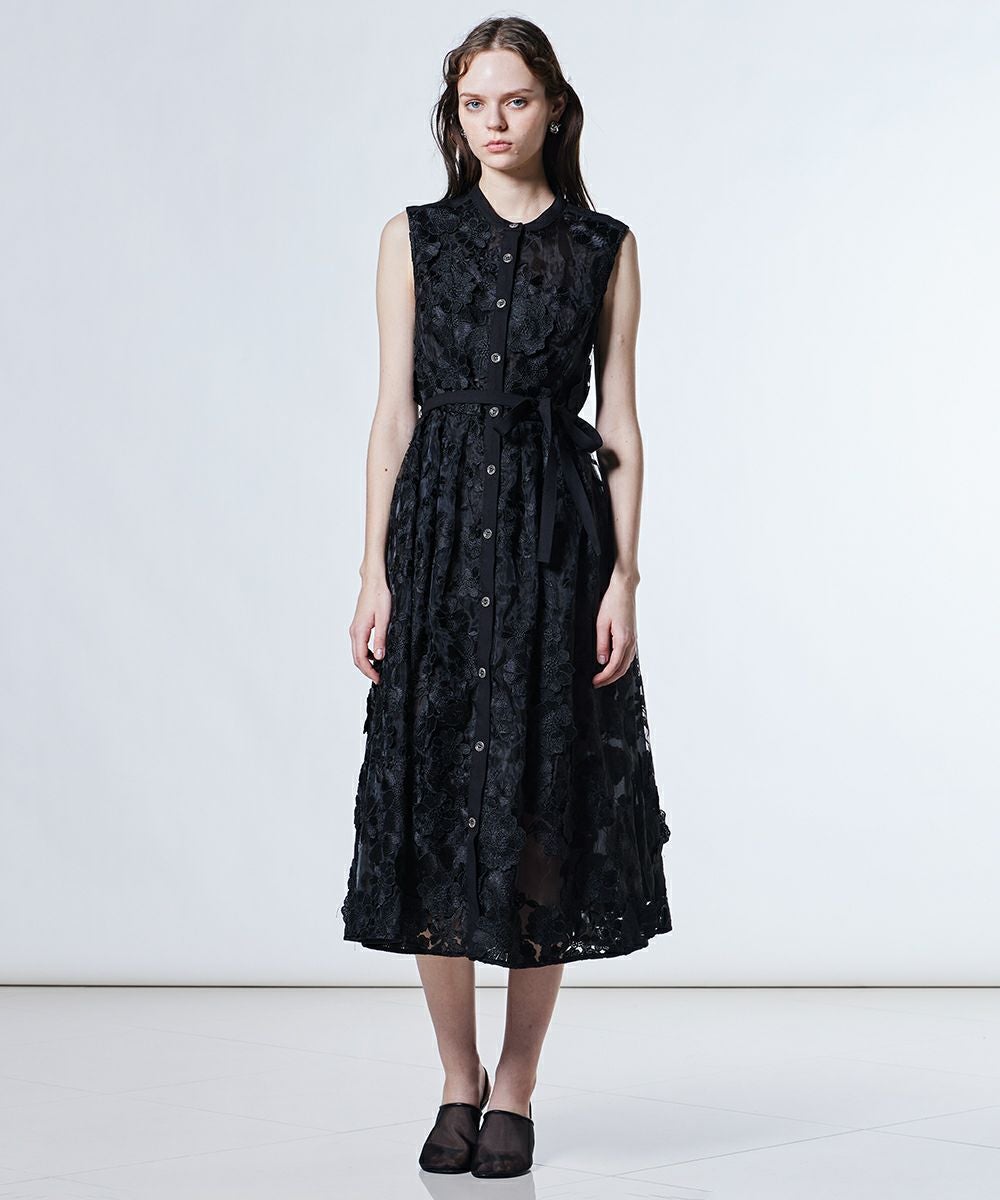 Sov. / フラワー刺繍ワンピース DRESS Night STORE | ダブル Sov. / フラワー刺繍ワンピース DRESS Night STORE | ダブル