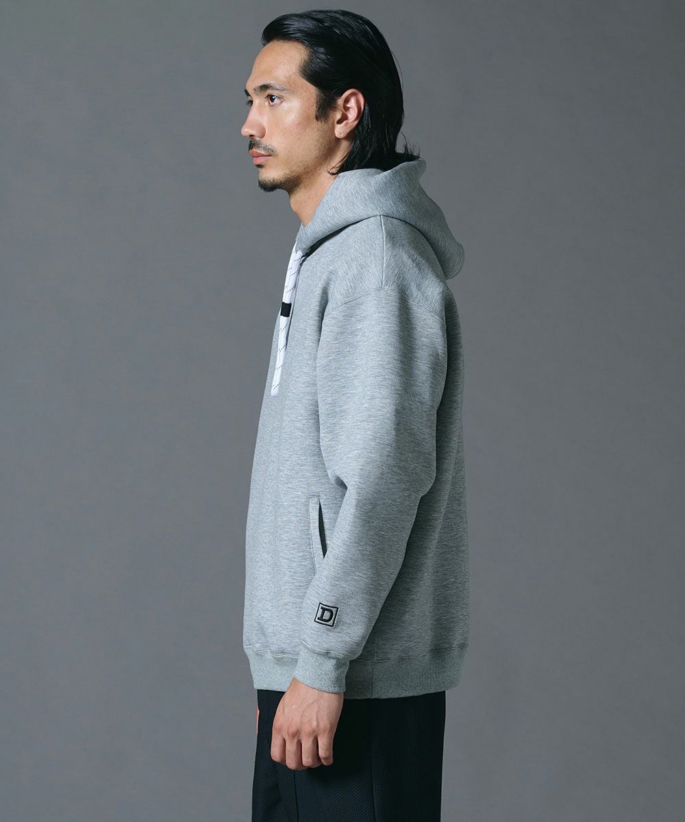 D/him ロゴ刺繍ダンボールニットパーカー（WEB限定） TOPS Night STORE