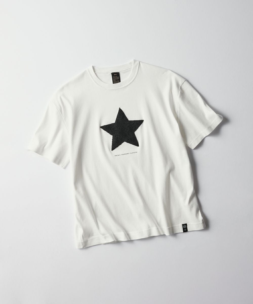 D/him スター刺繍フライスTシャツ（WEB限定） TOPS Night STORE