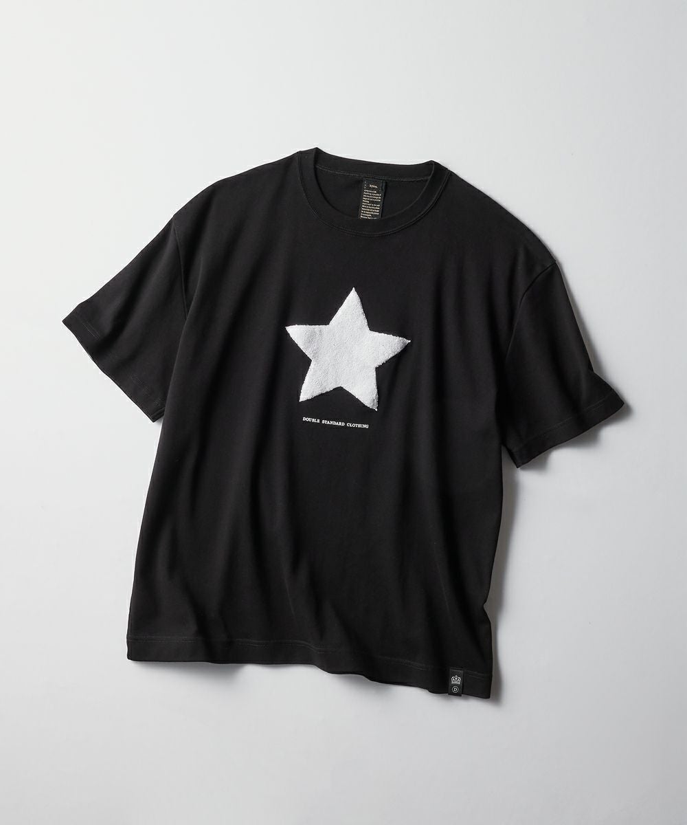 D/him スター刺繍フライスTシャツ（WEB限定） TOPS Night STORE