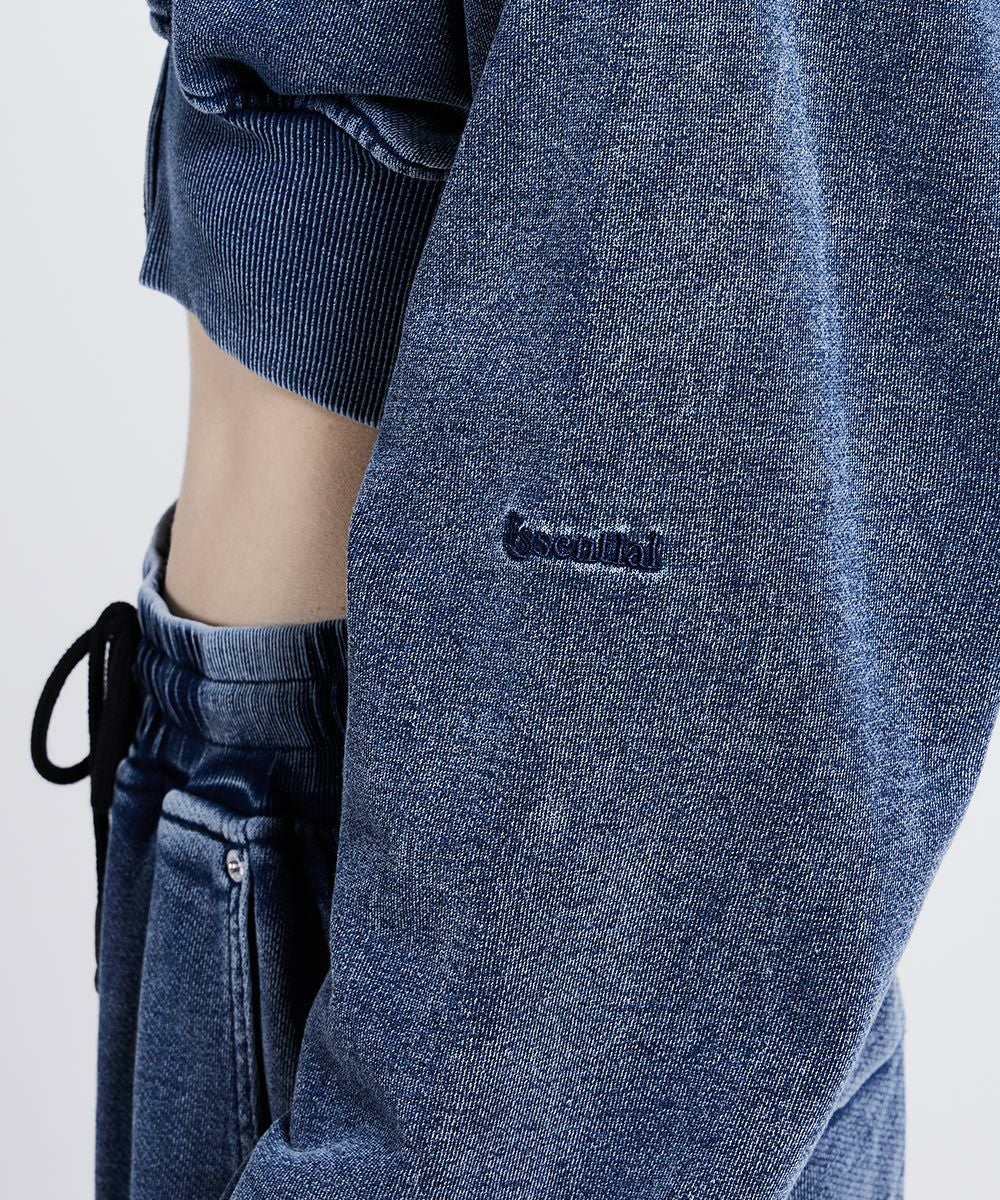 ESSENTIAL / インディゴクロップドパーカー（WEB限定） TOPS Night