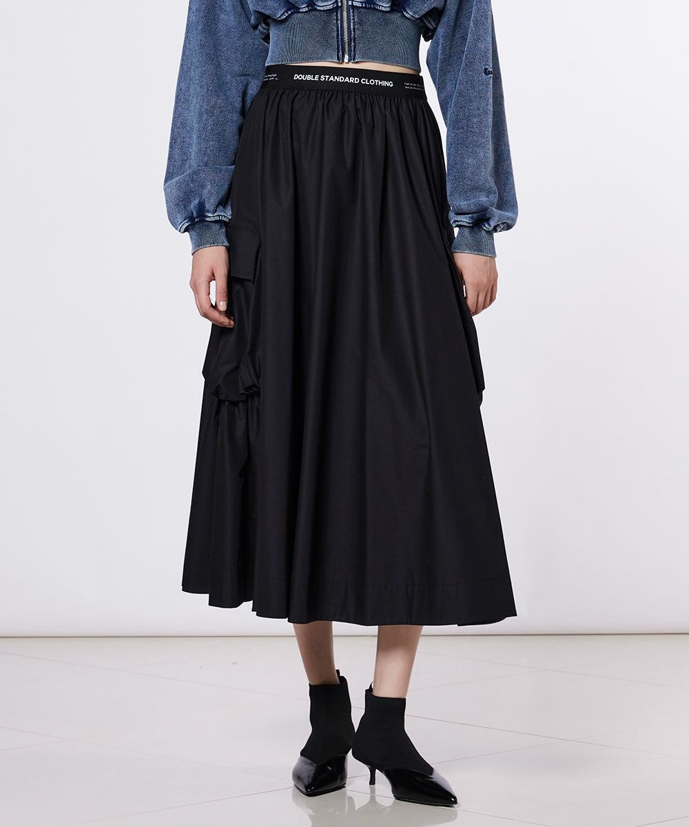 ダブルスタンダードクロージング 紺スカート 新品未使用 DOUBLE STANDARD CLOTHING（ダブルスタンダードクロージング