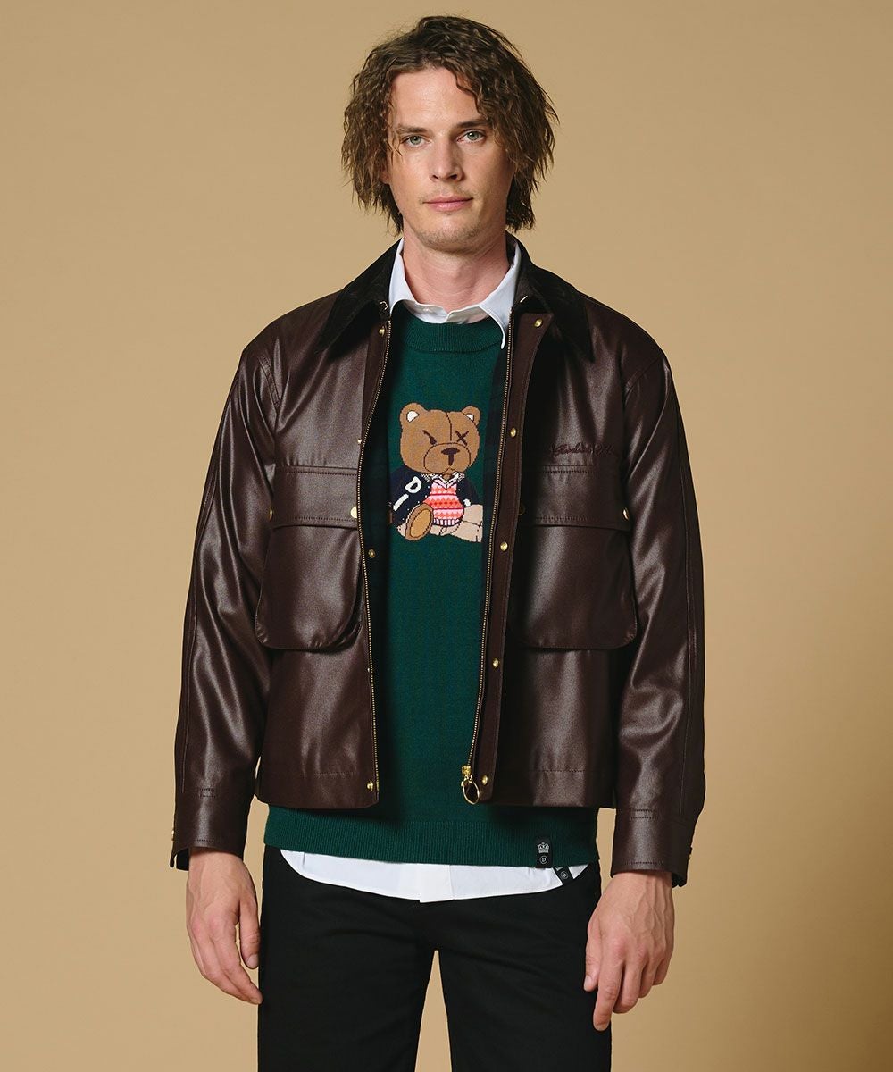 2Buy対象商品】D/him ワックスヴィンテージジョーゼット ショート