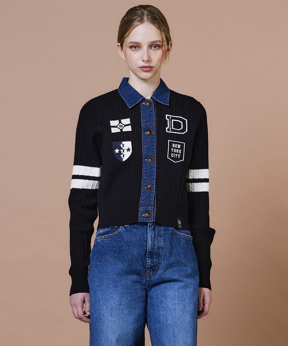 DSC / ドッキングデニムニット TOPS Night STORE | ダブルスタンダード