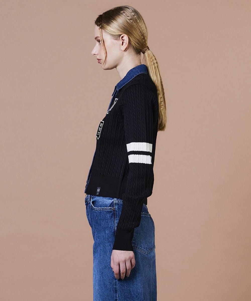 DSC / ドッキングデニムニット TOPS Night STORE | ダブルスタンダード