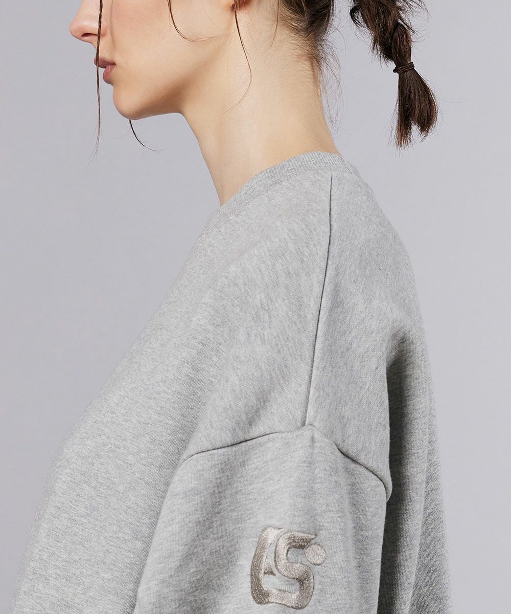 ESSENTIAL / ロゴ裏毛プルオーバー TOPS Night STORE | ダブル