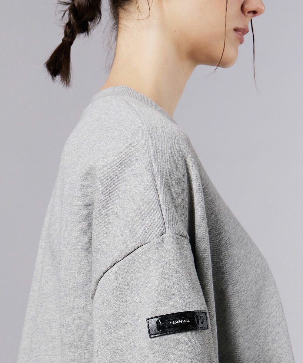 ESSENTIAL / ロゴ裏毛プルオーバー TOPS Night STORE | ダブル