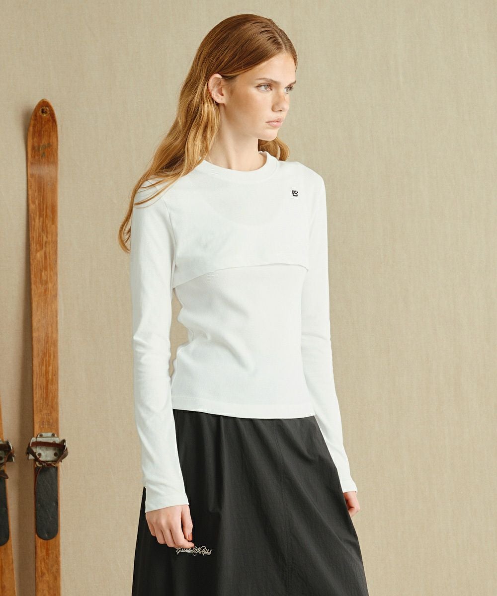 ESSENTIAL / ヴィンテージレアルツイスト ドッキングトップス TOPS
