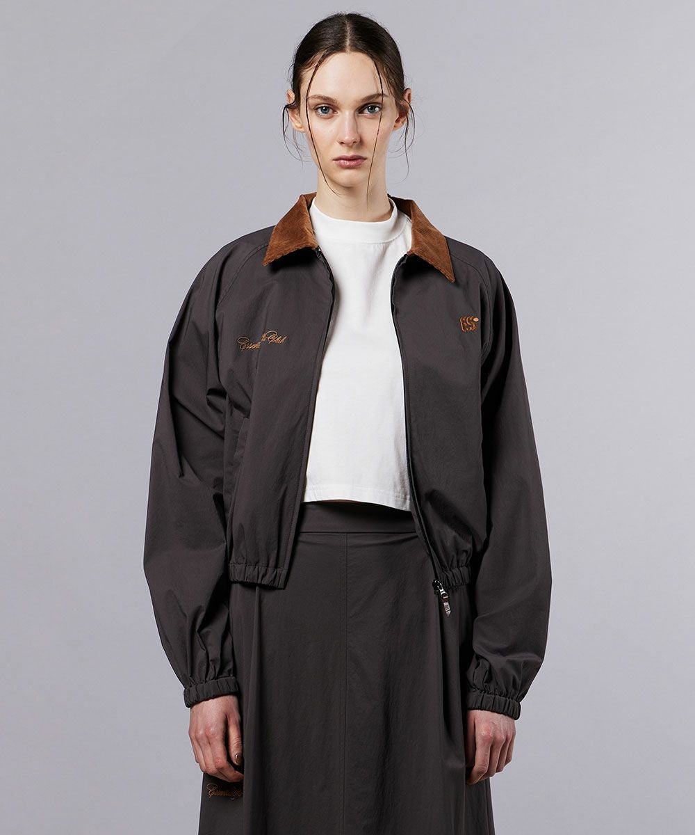 ESSENTIAL フロストナイロン ブルゾン ESSENTIAL / フロストナイロン ブルゾン OUTERS Night STORE | ダブル