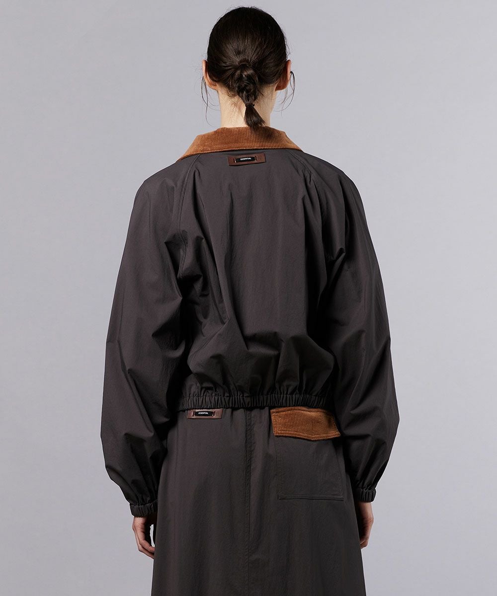 ESSENTIAL / フロストナイロン ブルゾン OUTERS Night STORE | ダブル