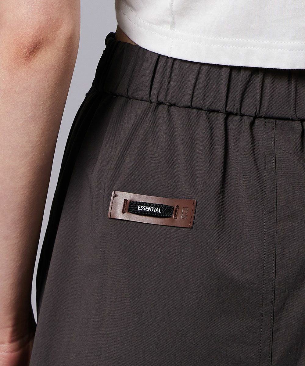ESSENTIAL / フロストナイロン ドローストリングスカート BOTTOMS