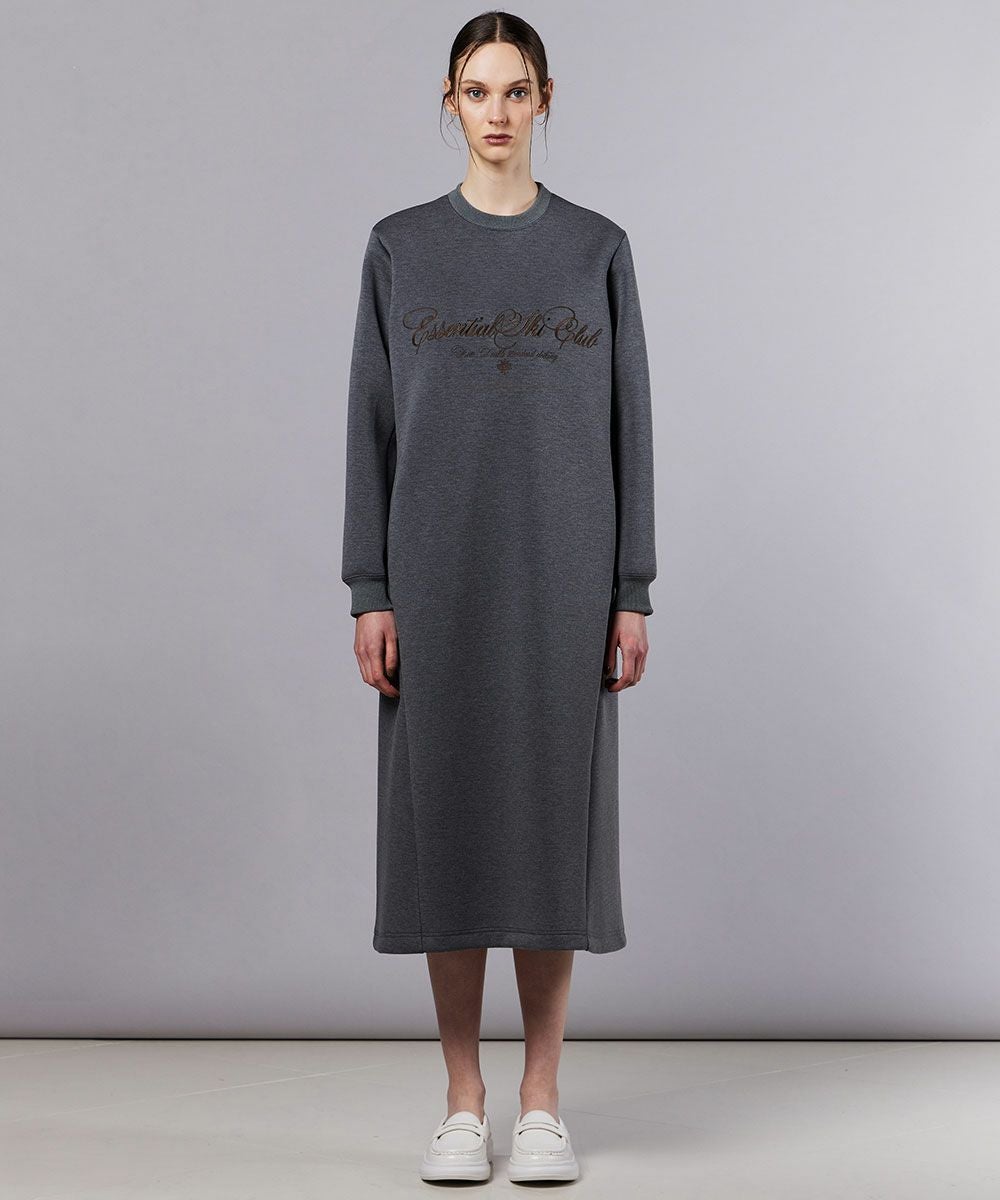 ESSENTIAL / モノフィラ ロングワンピース DRESS Night STORE | ダブル