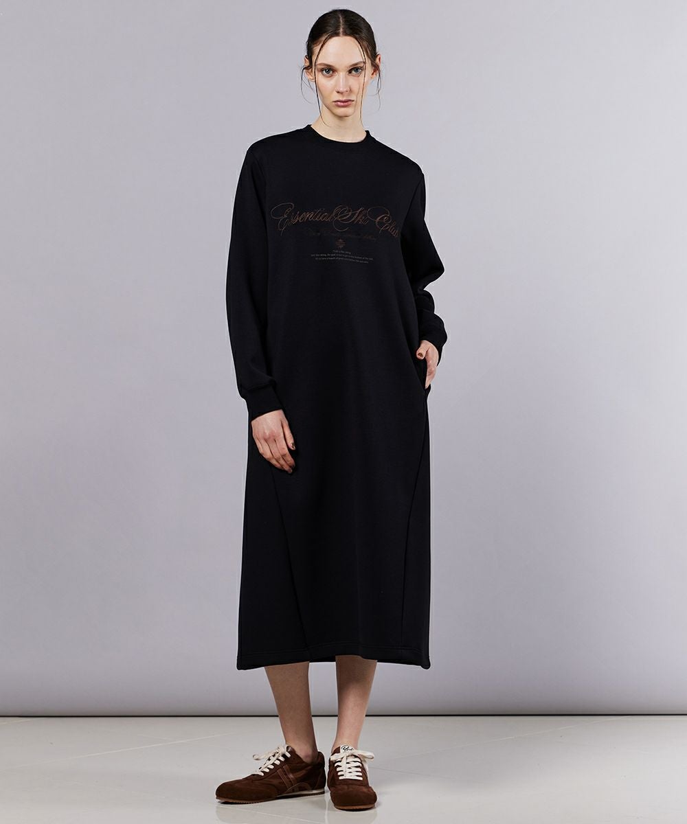 ESSENTIAL / モノフィラ ロングワンピース DRESS Night STORE | ダブル