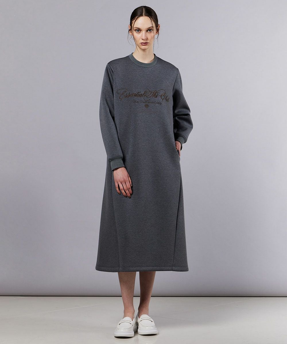 ESSENTIAL / モノフィラ ロングワンピース DRESS Night STORE | ダブル