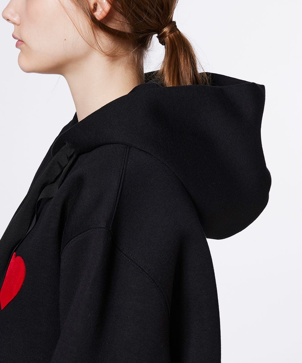 DSC / ハートワッペンジップパーカー TOPS Night STORE | ダブル