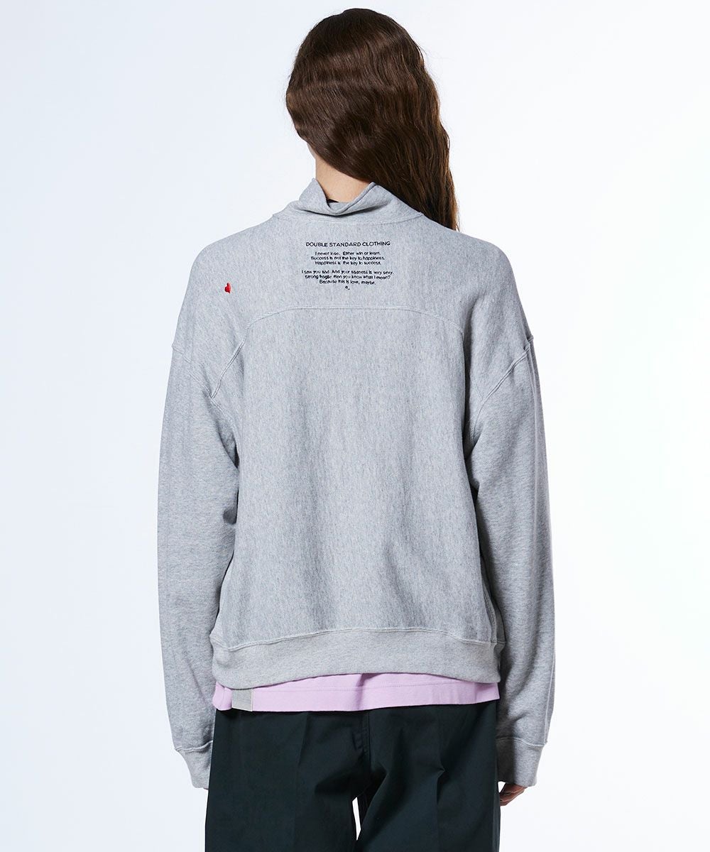 Women's】Champion×DSC Reverse Weave Half Zip Sweat Shirt(SALE