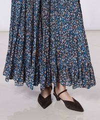 DSC / フラワープリントシフォンスカート BOTTOMS Night STORE 