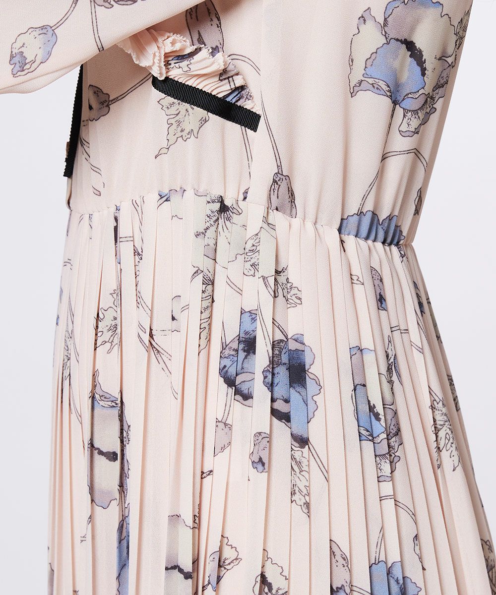 Sov. / フラワーシフォンワンピース DRESS Night STORE | ダブル