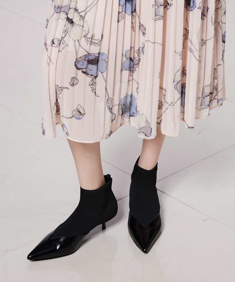 Sov. / フラワーシフォンワンピース DRESS Night STORE | ダブル