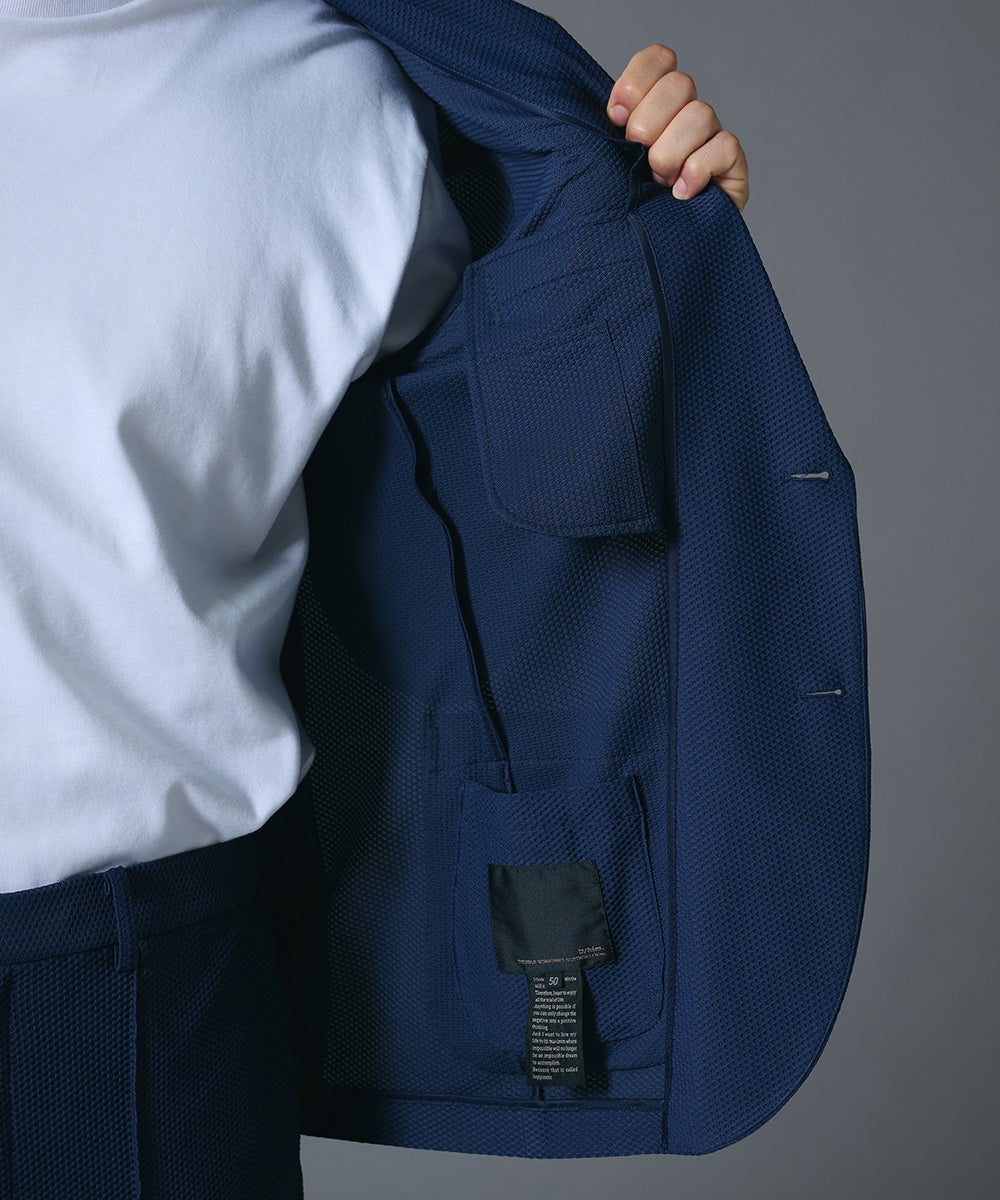 D/him ストレッチメッシュジャケット JACKETS Night STORE | ダブル