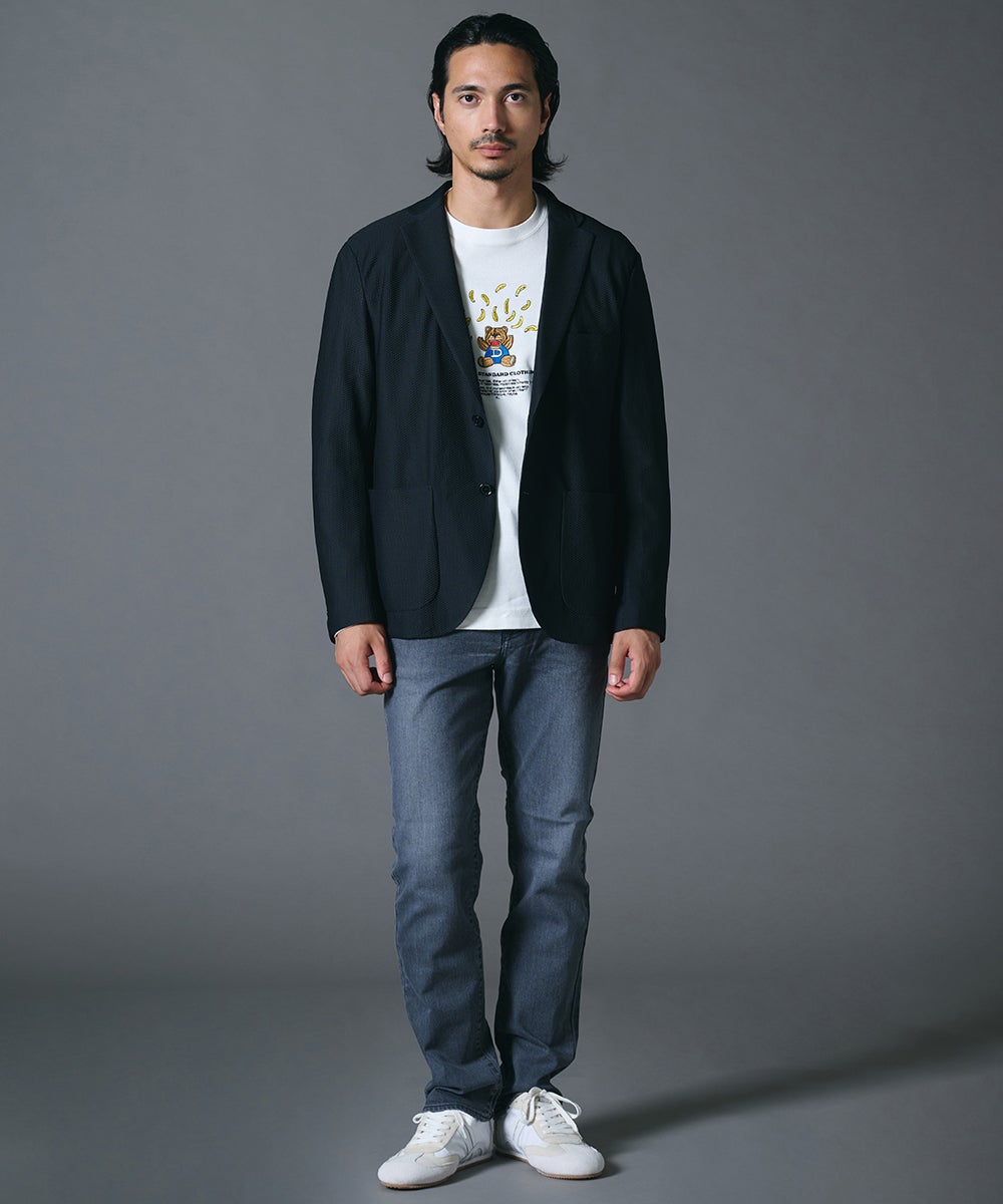 D/him ストレッチメッシュジャケット JACKETS Night STORE | ダブル